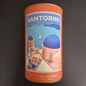 DesignWorks Ink | "Santorini" 500pc Jigsaw Puzzle - Complete